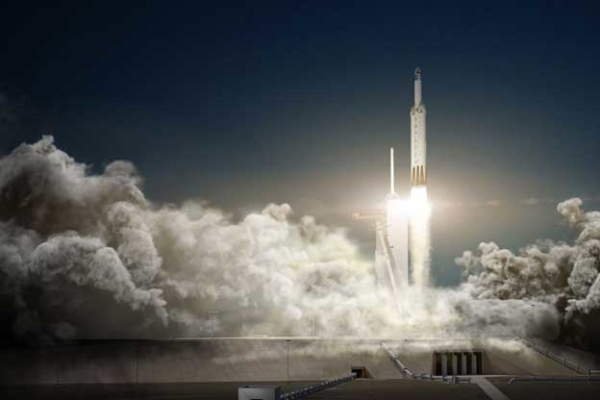 Historic Launch: SpaceX launches an Xciting new rocket – Mad About ...